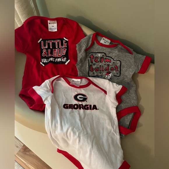 UGA Georgia bulldog rompers - Picture 1 of 2